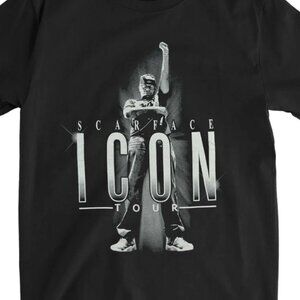 SCARFACE Icon Tour 2016 T-shirt with tour dates size Small